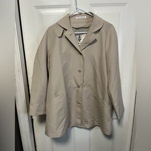 Vintage women’s xl Misty Harbor Beige Trench Coat